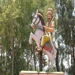 Kolli Hills statue monument